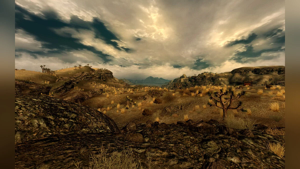 Fallout: New Vegas — Погодные эффекты в игре (Nevada Skies) [1.4.2]
