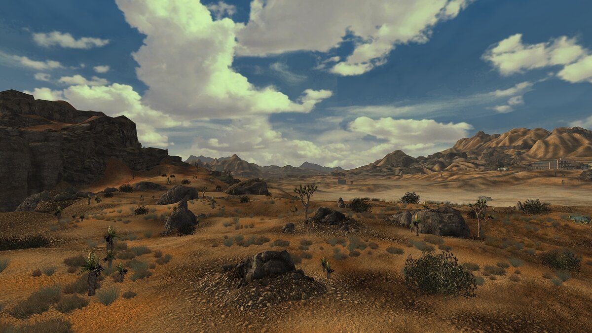 Fallout: New Vegas — Погодные эффекты в игре (Nevada Skies) [1.4.2]