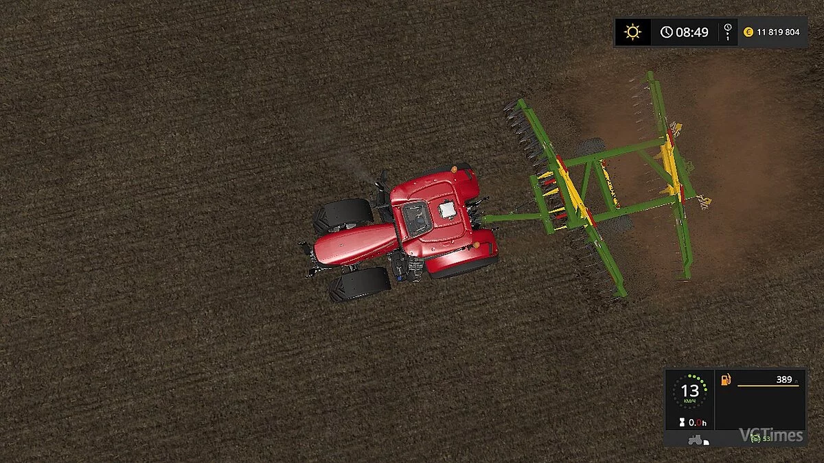 Farming Simulator 17 — Прицепная дисковая складная борона FRAMEST FRADISC 6000 [1.0]
