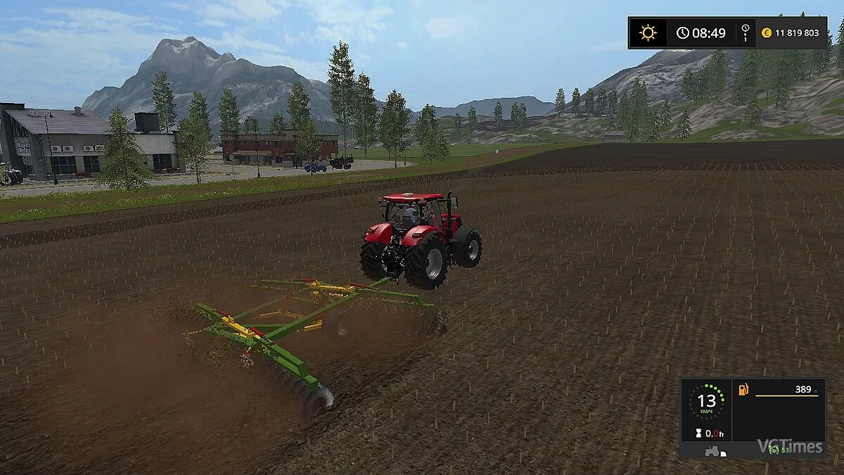 Farming Simulator 17 — Прицепная дисковая складная борона FRAMEST FRADISC 6000 [1.0]