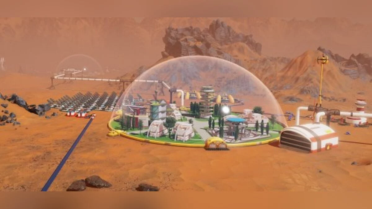 Surviving Mars — Увеличение радиус работы купола до 30 клеток [1.0]