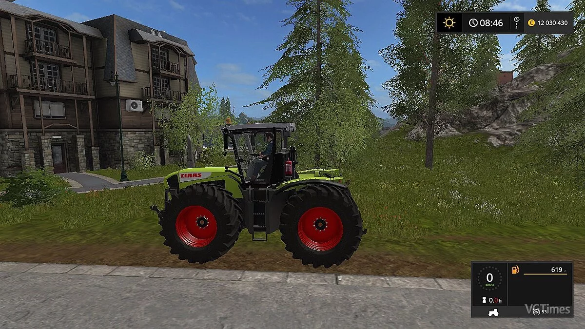 Farming Simulator 17 — CLAAS XERION 3800 TRAC VC V1.0