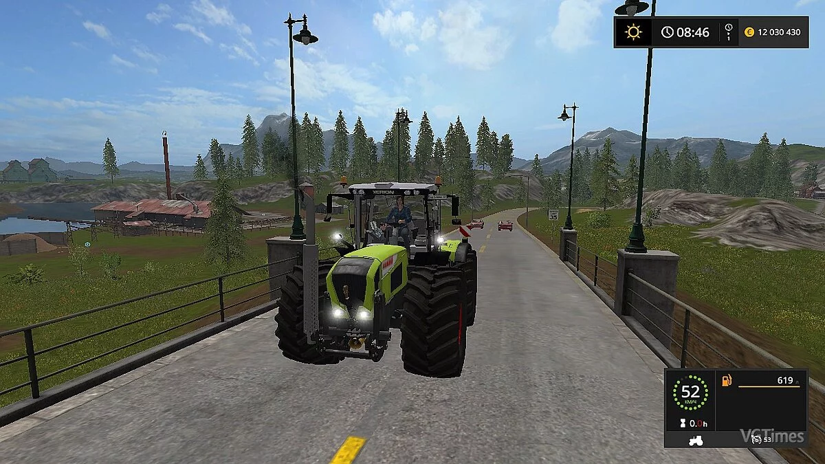 Farming Simulator 17 — CLAAS XERION 3800 TRAC VC V1.0 