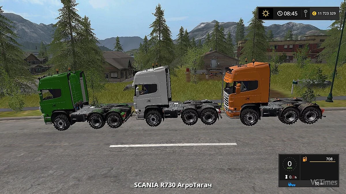 Farming Simulator 17 — SCANIA R730 TOPLINE V1.0