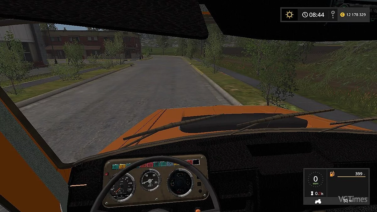 Farming Simulator 17 — Тягач ЗиЛ ММЗ 555 v1.0