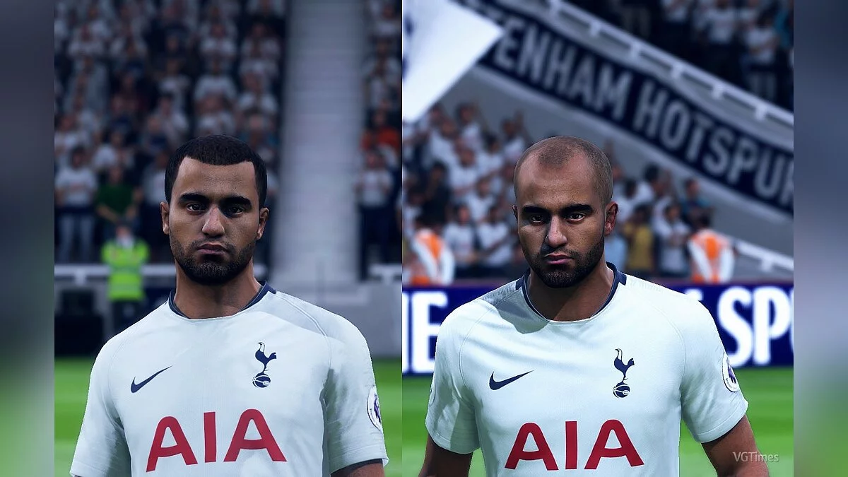 FIFA 19 — Обновленные лица для Lucas Moura и Daniel Alves [1.0]
