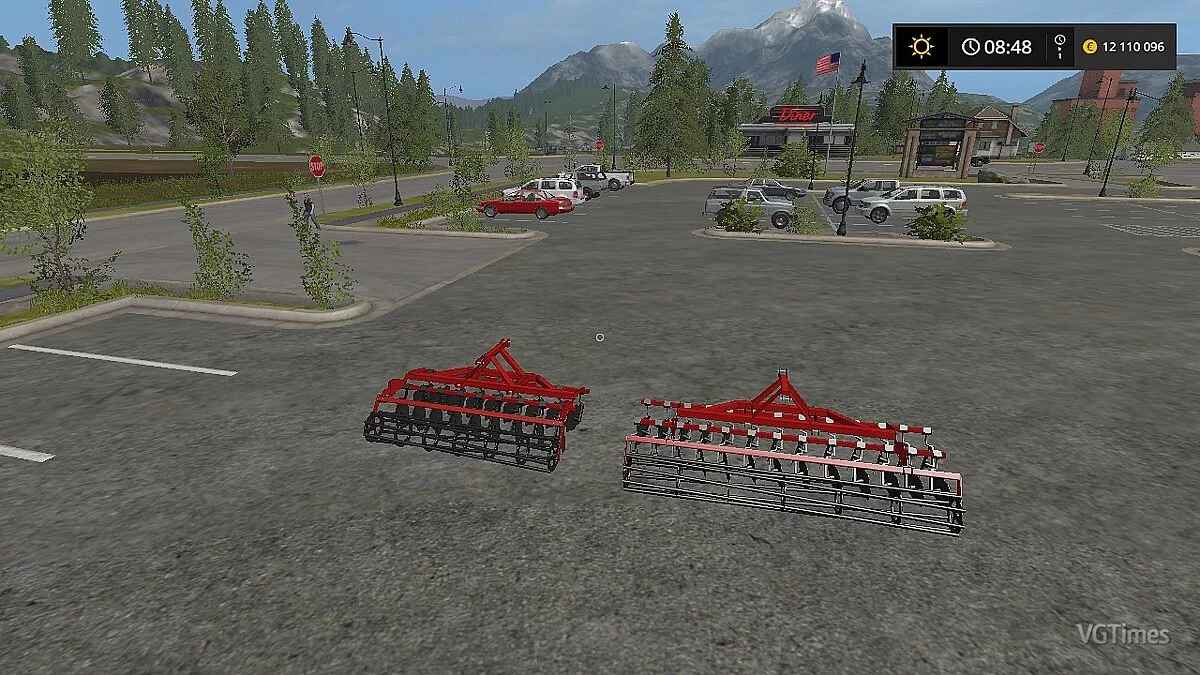 Farming Simulator 17 — Культиватор METAL-FACH U741-1 [1.0]