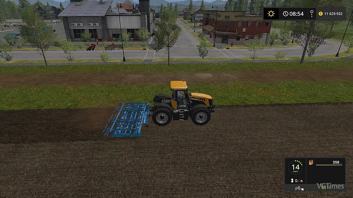 Farming Simulator 17 — Серия прицепных культиваторов LEMKEN KOMPAKTOR K600 [2.8]