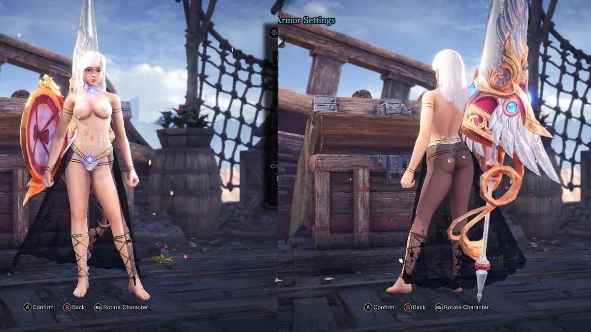 Monster Hunter: World — Мисаки из серии Dead or Alive (DOA-misaki) [1.0]