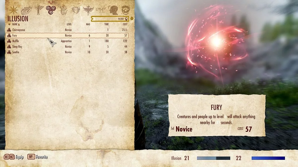 The Elder Scrolls 5: Skyrim — Инвентарь как в TES 4: Oblivion (The Adventurer WIP) [0.1]