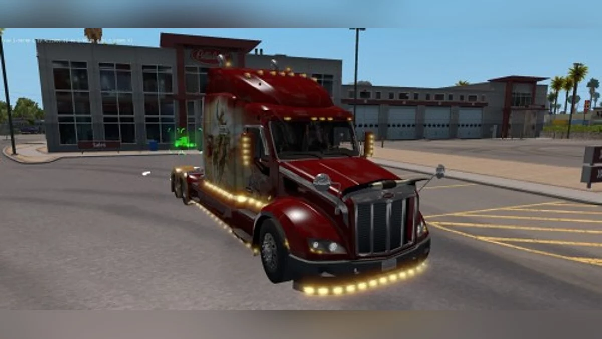 American Truck Simulator — Обновленный грузовик Peterbilt 579 [1.0] [1.34.x]