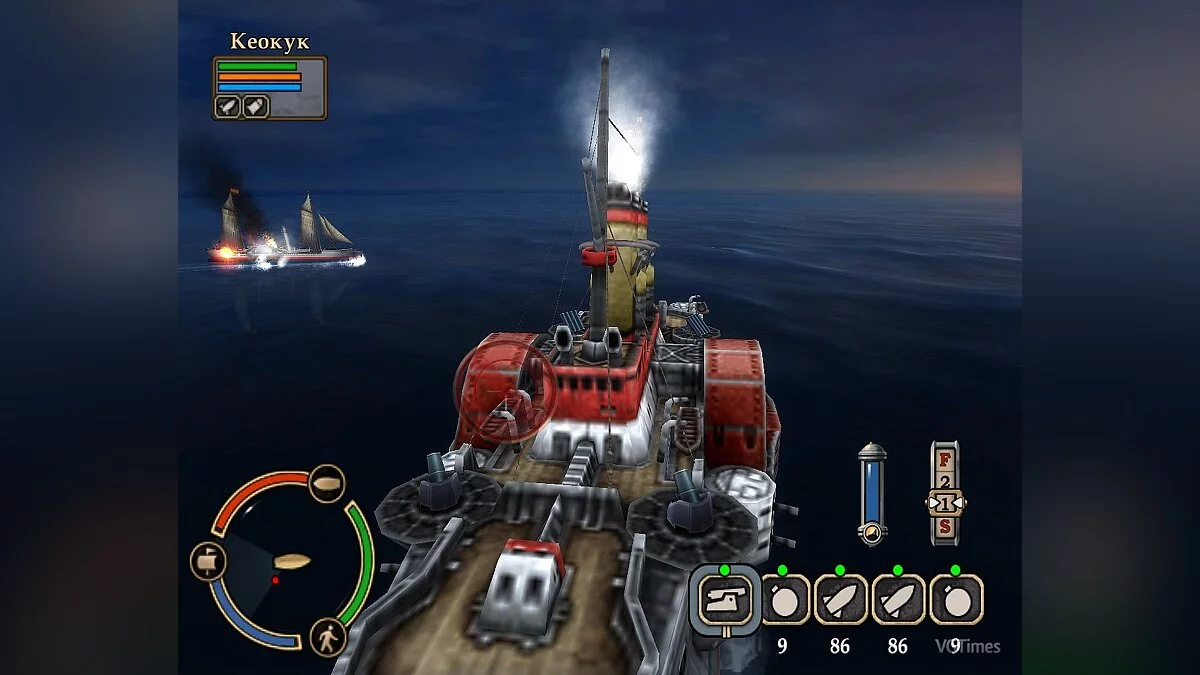 Swashbucklers: Blue vs. Grey — Игра за Убер-броненосец Аврора (North and South Pirates) [1.0]