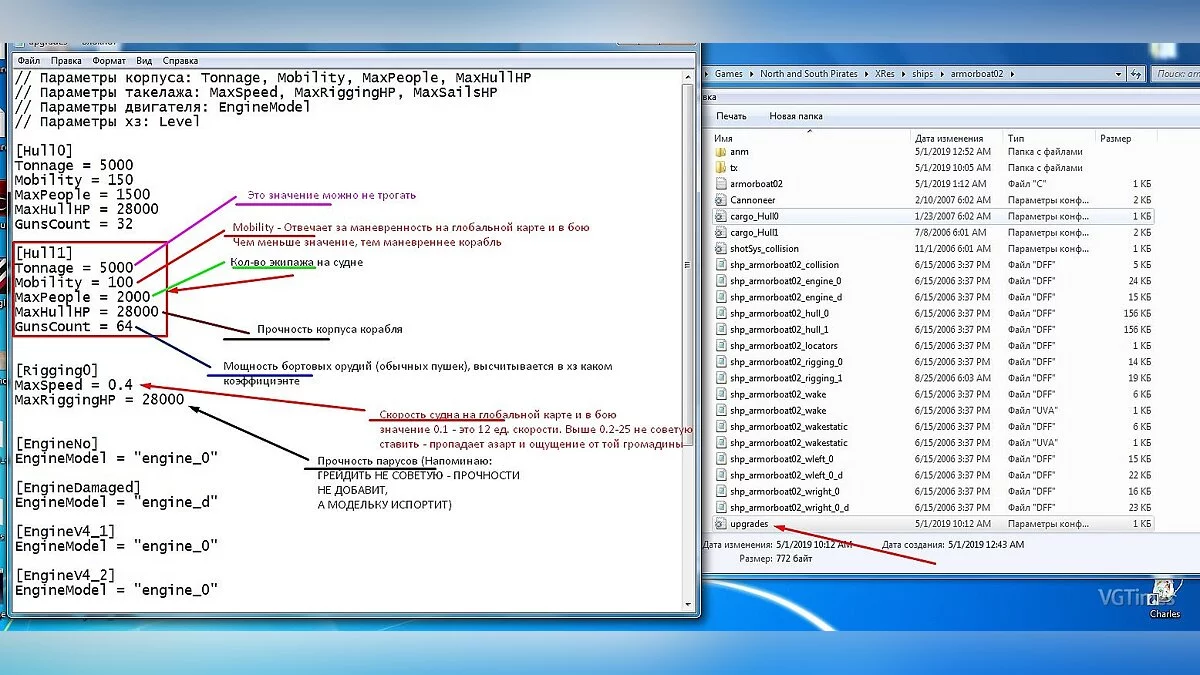 Swashbucklers: Blue vs. Grey — Игра за Убер-броненосец Аврора (North and South Pirates) [1.0]