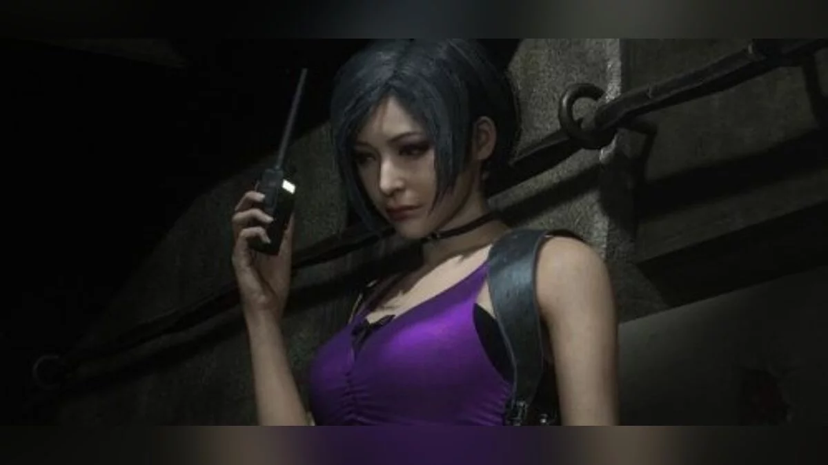 Resident Evil 2 — Фиолетово-черный костюм для Ады [1.0]