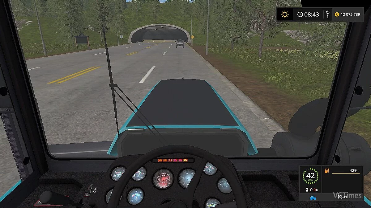 Farming Simulator 17 — ХТЗ 244К (с анимированными элементами) V1.0