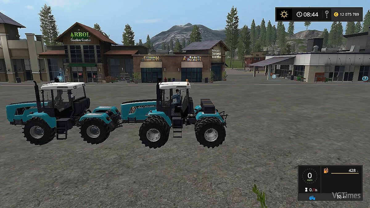 Farming Simulator 17 — ХТЗ 244К (с анимированными элементами) V1.0