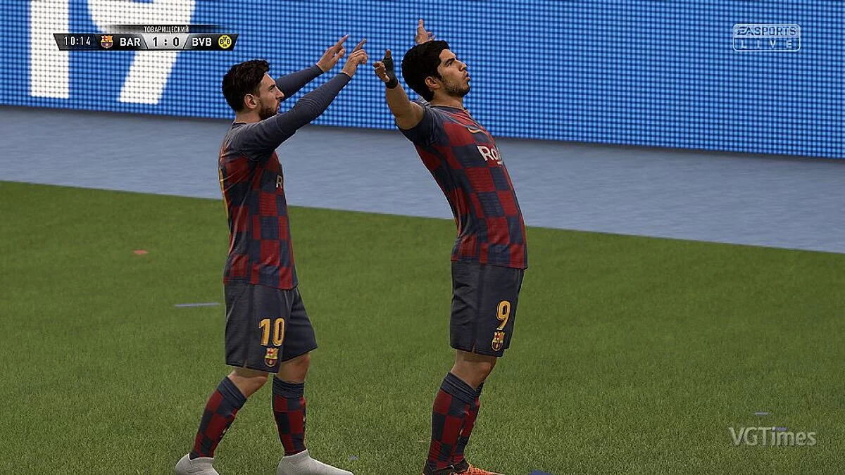 FIFA 19 — Домашняя форма Барселоны 19 и 20 сезона (FC Barcelona Home 19/20) [1.0]