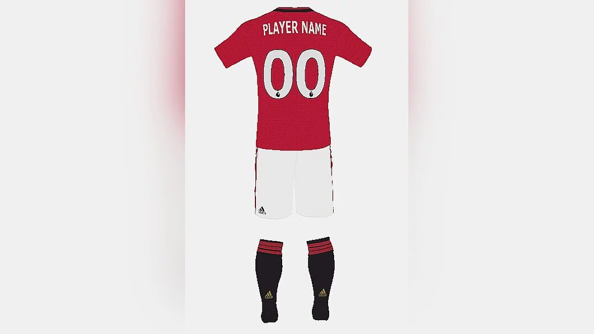 FIFA 19 — Домашняя форма Манчестер Юнайтед 19 и 20 сезона (FC Barcelona Home 19/20) [1.0]