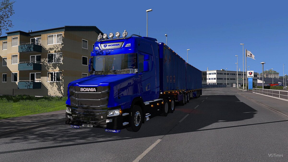 Euro Truck Simulator 2 — Капотный грузовик Скания (Scania S New Gen Tcab) [2.5] [1.34.x]