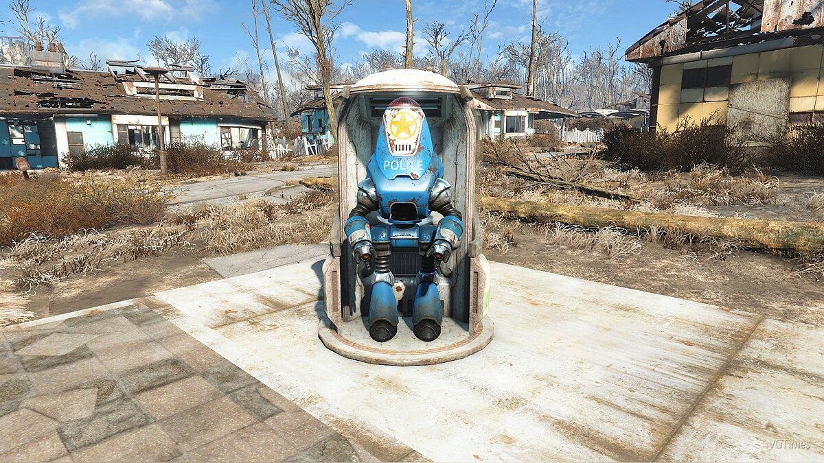 Fallout 4 — Роботы-помощники [1.0] / Моды и скины