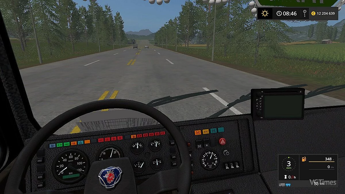 Farming Simulator 17 — Грузовой автомобиль МАЗ 6303 + прицеп МАЗ 856102-5010 [1.0]