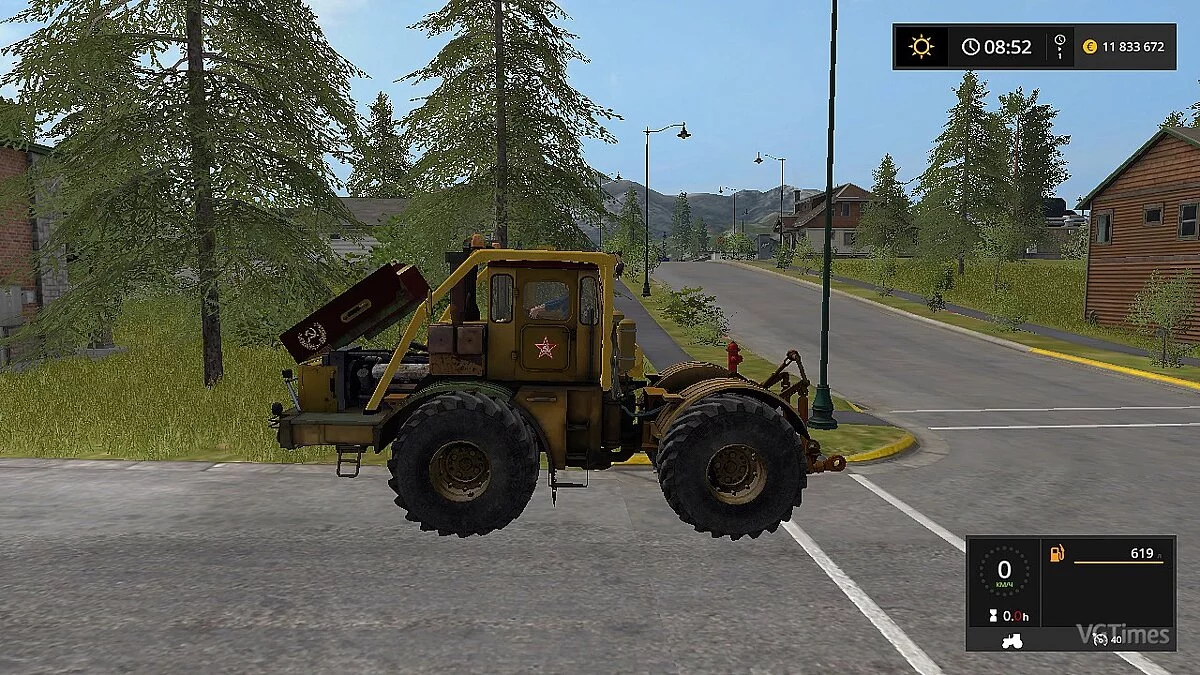 Farming Simulator 17 — Колесный трактор Кировец К-700 [1.3]