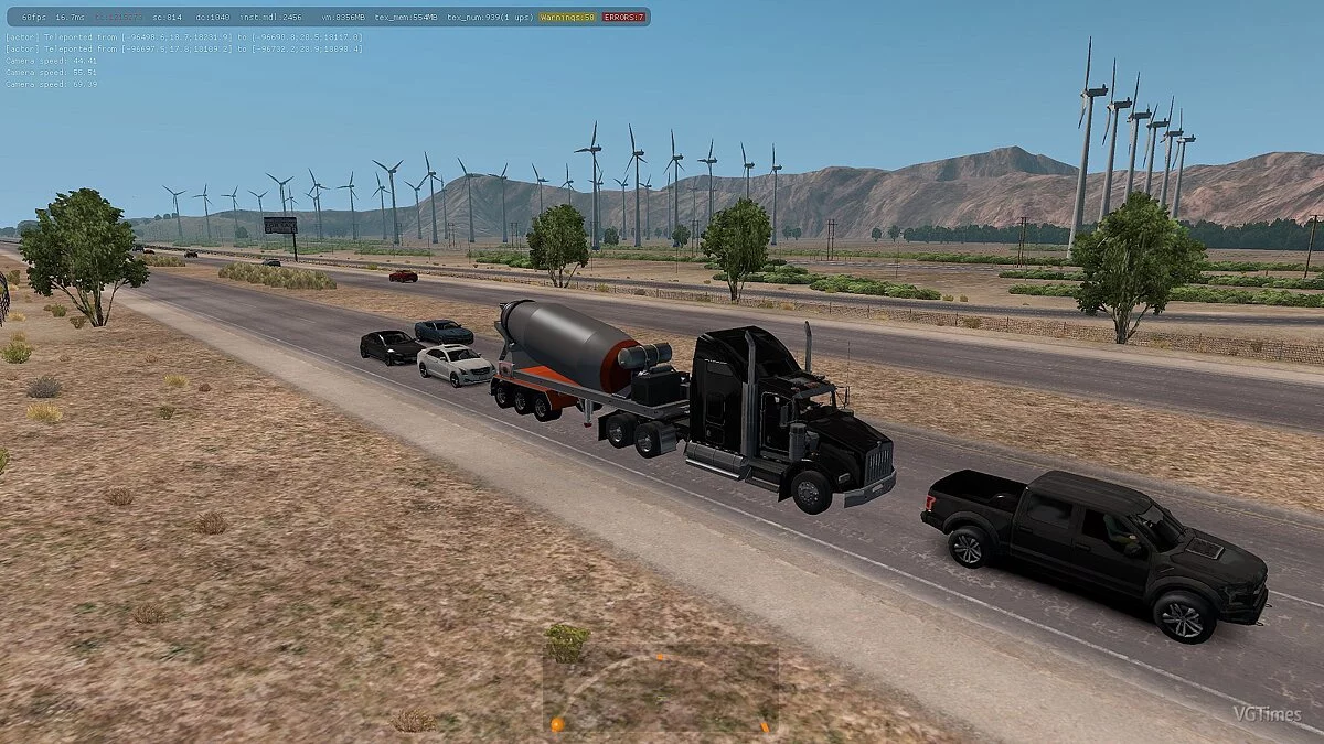 American Truck Simulator — 3 большие бетономешалки