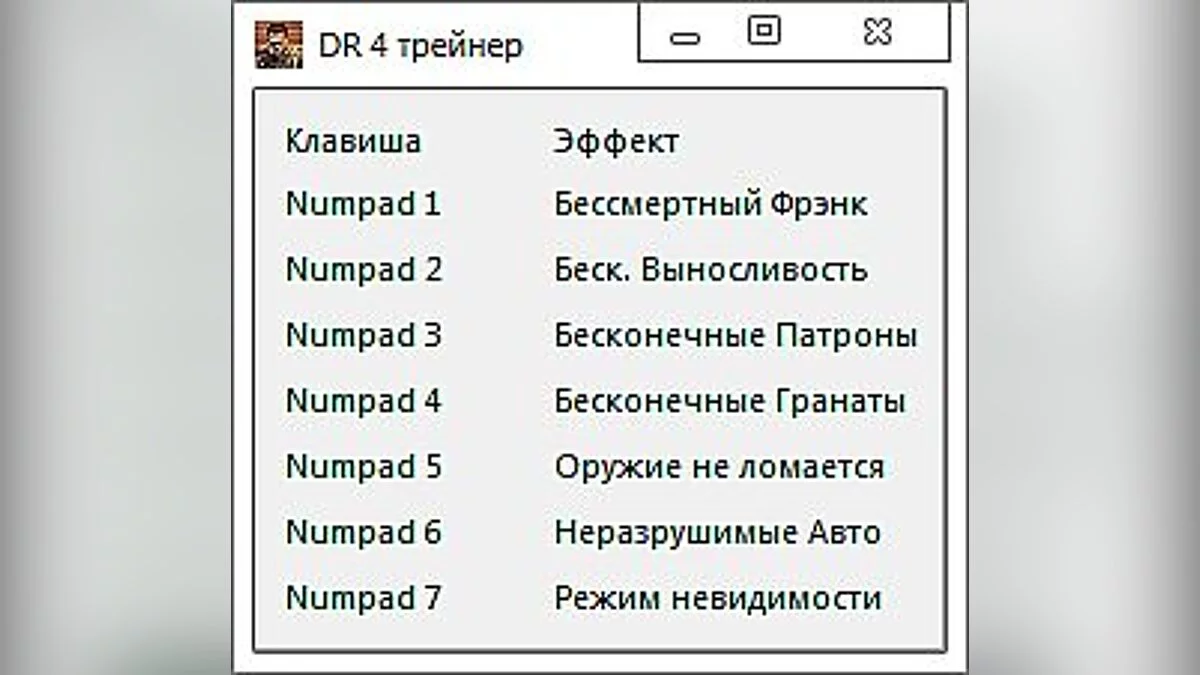 Dead Rising 4 — Трейнер  (+7) [1.04]