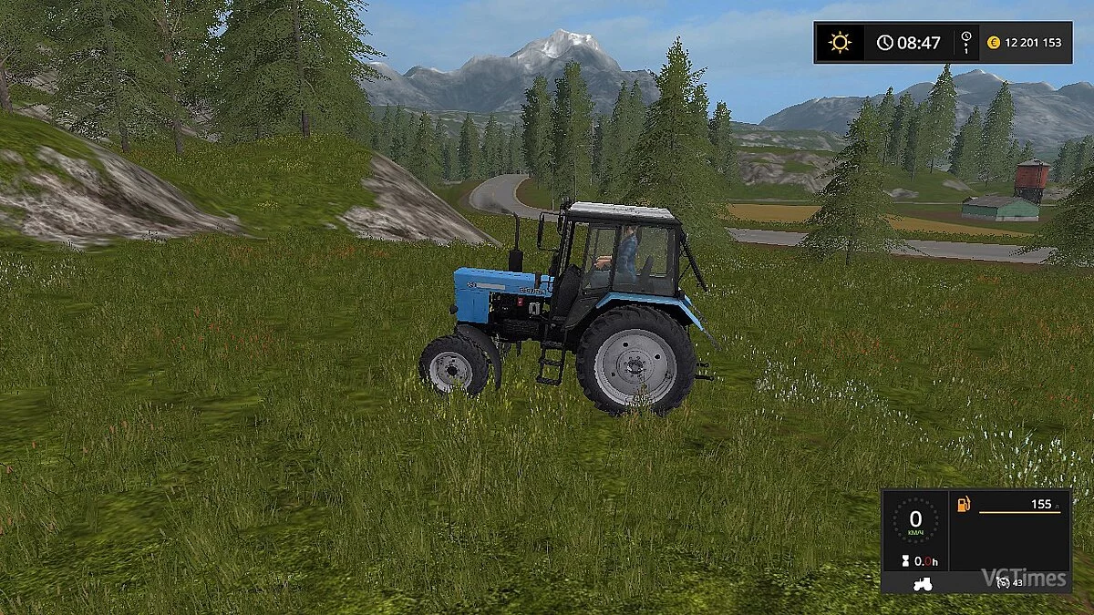 Farming Simulator 17 — МТЗ 82.1 Belorus v1.0