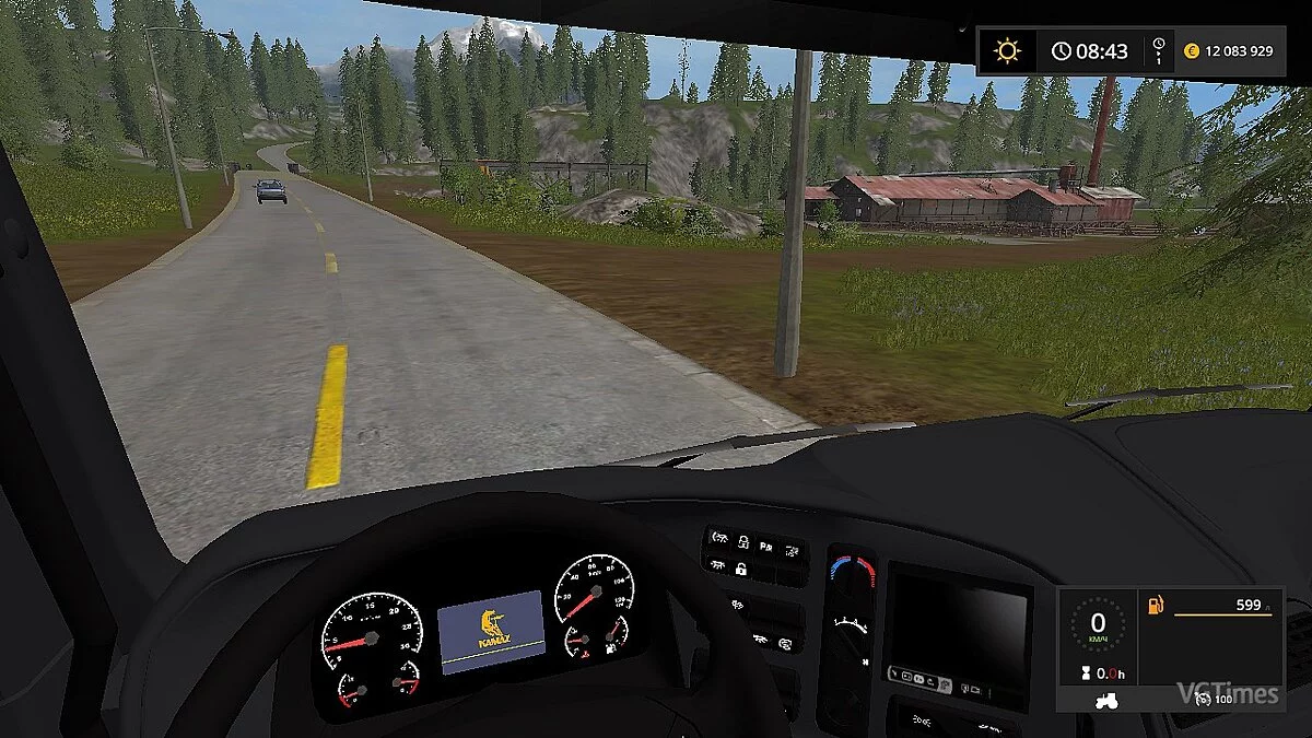 Farming Simulator 17 — КАМАЗ 65806-002-68 V2.4