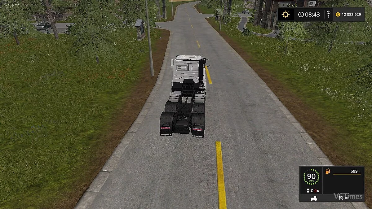 Farming Simulator 17 — КАМАЗ 65806-002-68 V2.4