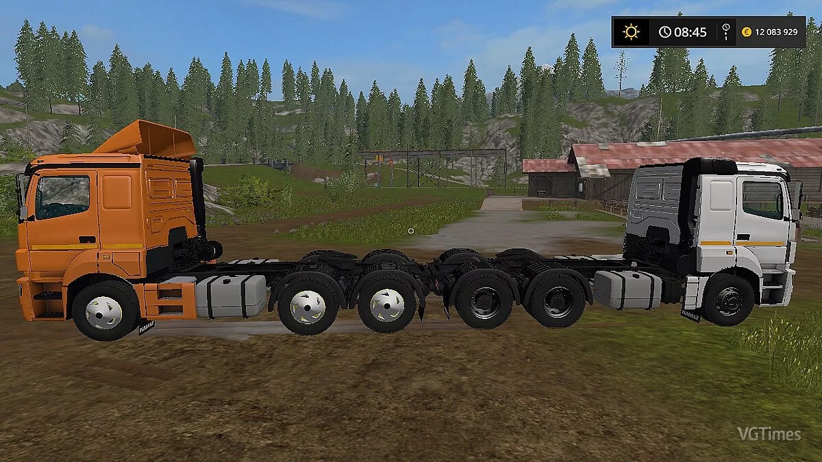 Farming Simulator 17 — КАМАЗ 65806-002-68 V2.4