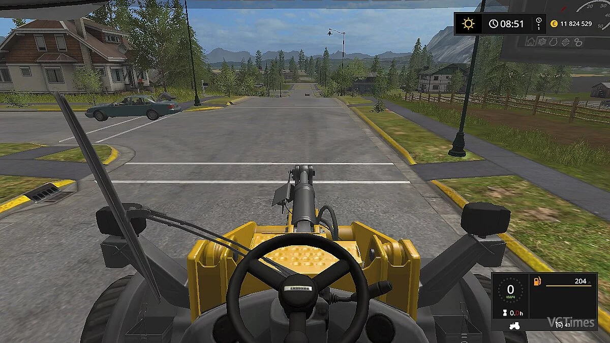 Farming Simulator 17 — LIEBHERR L538 TRACKED LOADER V1.0