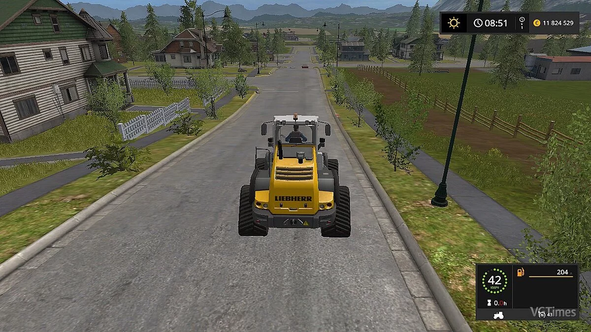 Farming Simulator 17 — LIEBHERR L538 TRACKED LOADER V1.0