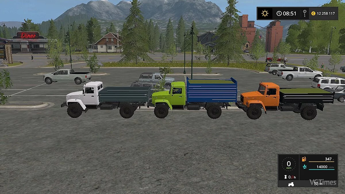 Farming Simulator 17 — ГАЗ-3308 V1.0