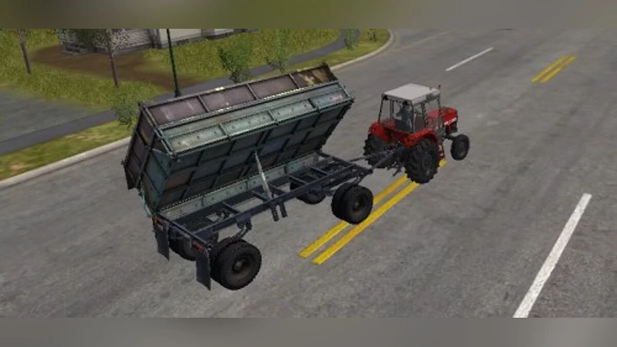 Farming Simulator 17 — Самосвальный прицеп ГКБ 8551 [1.2]