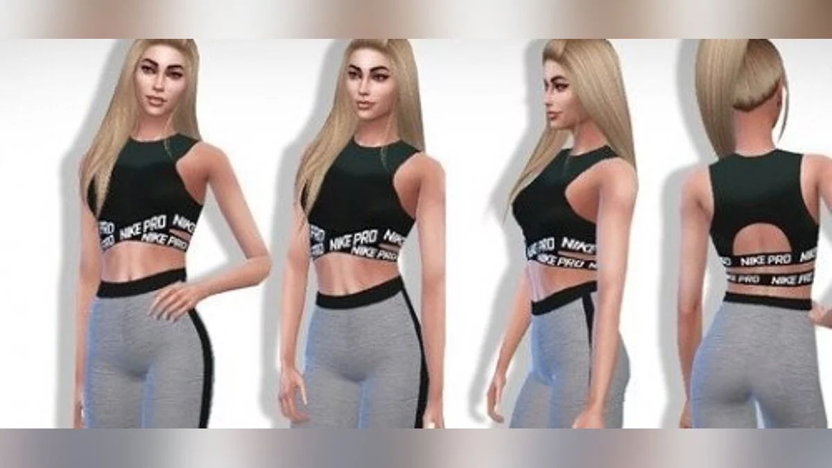 The Sims 4 — Спортивный костюм Nike [1.0]