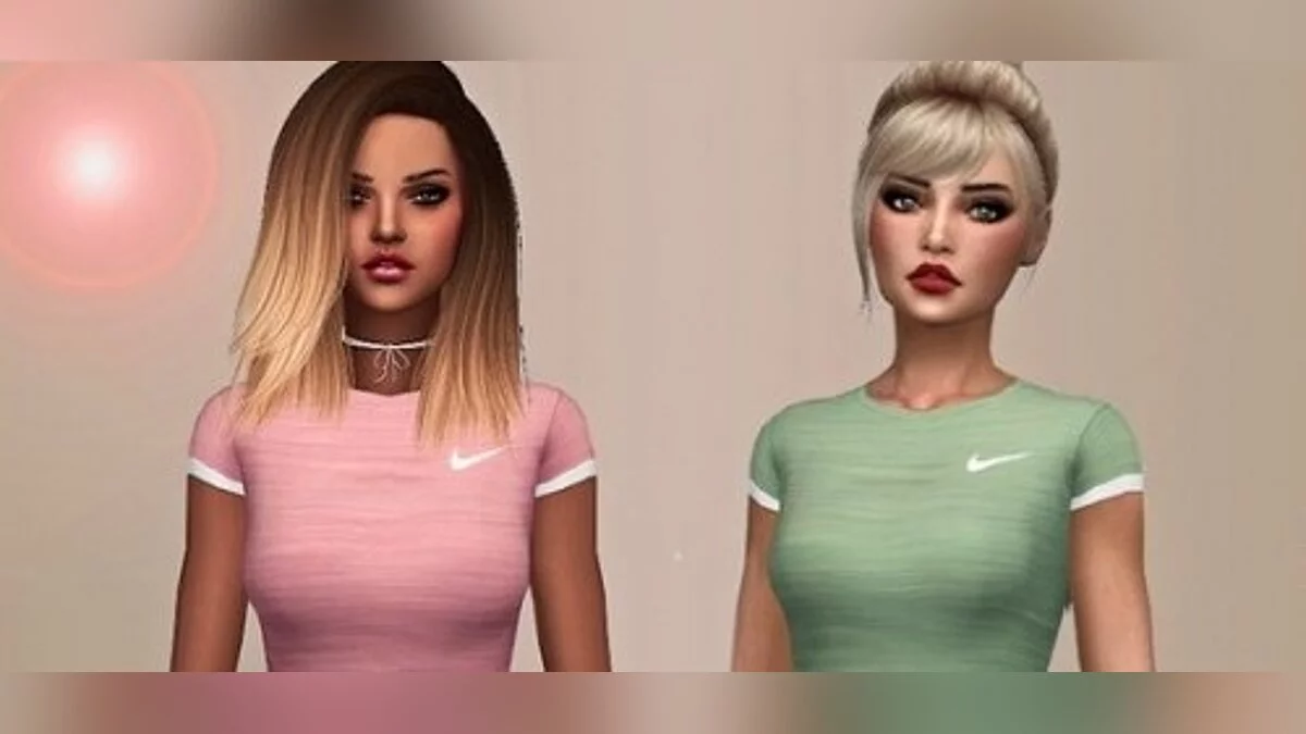 The Sims 4 — Футболка Nike от Margeh-75 [1.0]
