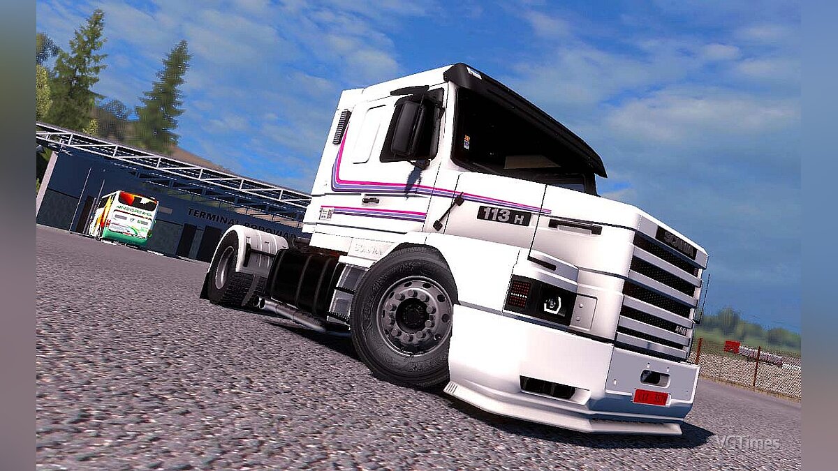 Euro Truck Simulator 2 — Scania 113H v3.0 + Skin 