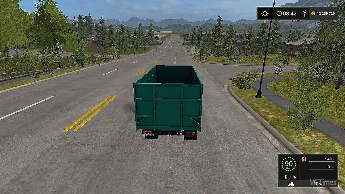 Farming Simulator 17 — Автомобиль КАМАЗ 55102 [2.0]