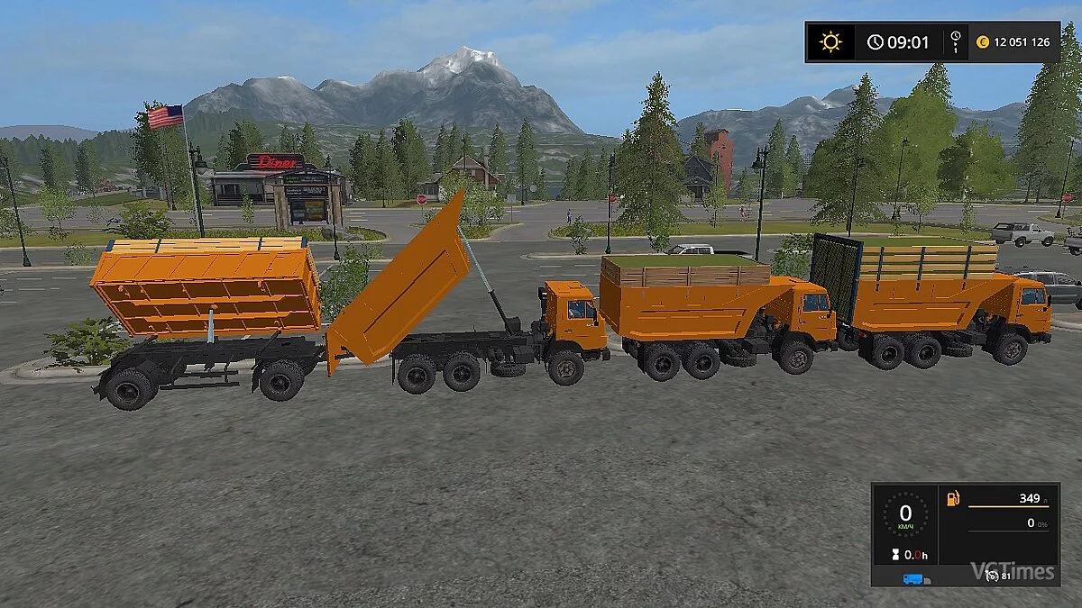 Farming Simulator 17 — KАМАЗ 55111 SOVOK