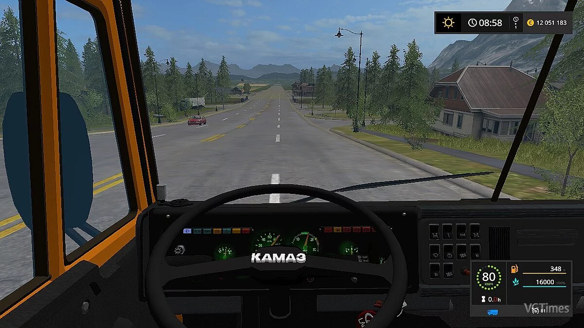 Farming Simulator 17 — KАМАЗ 55111 SOVOK