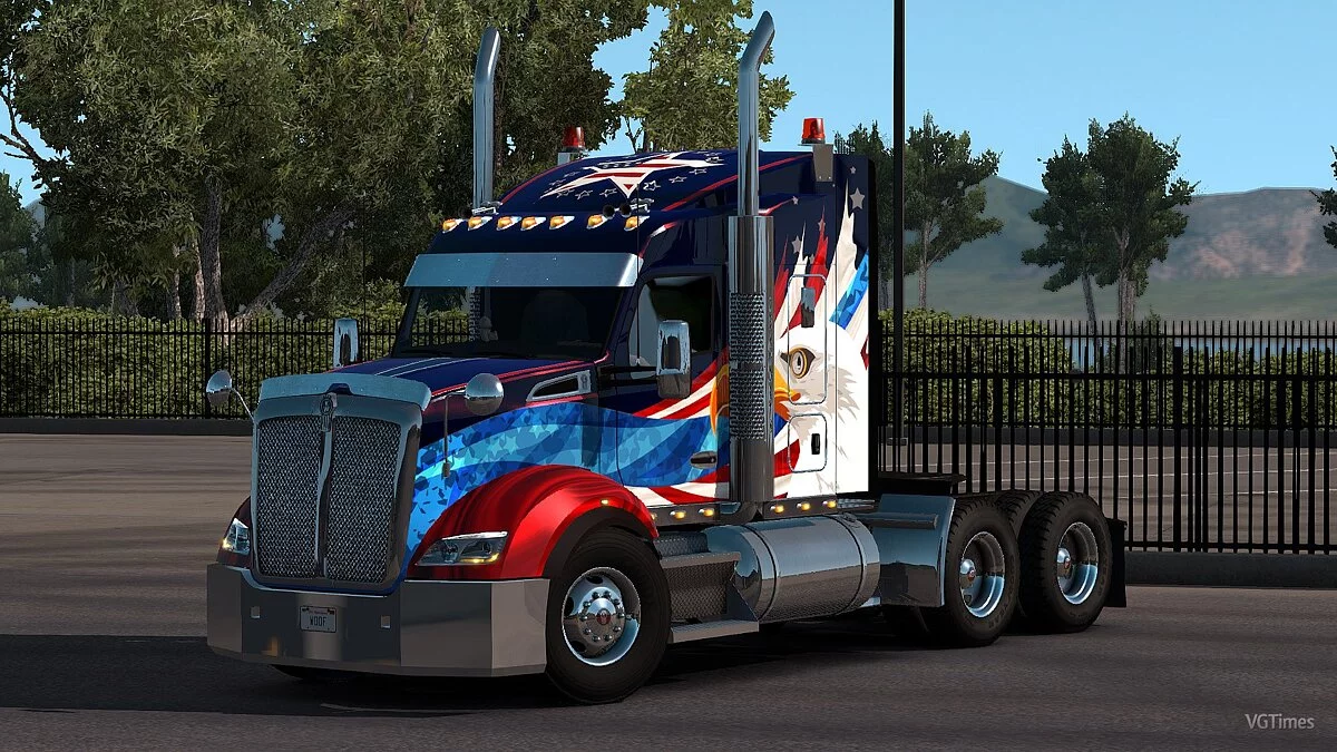 American Truck Simulator — Грузовик GTM Kenworth T610 (1.35.X) [UPD: 20.05.19]