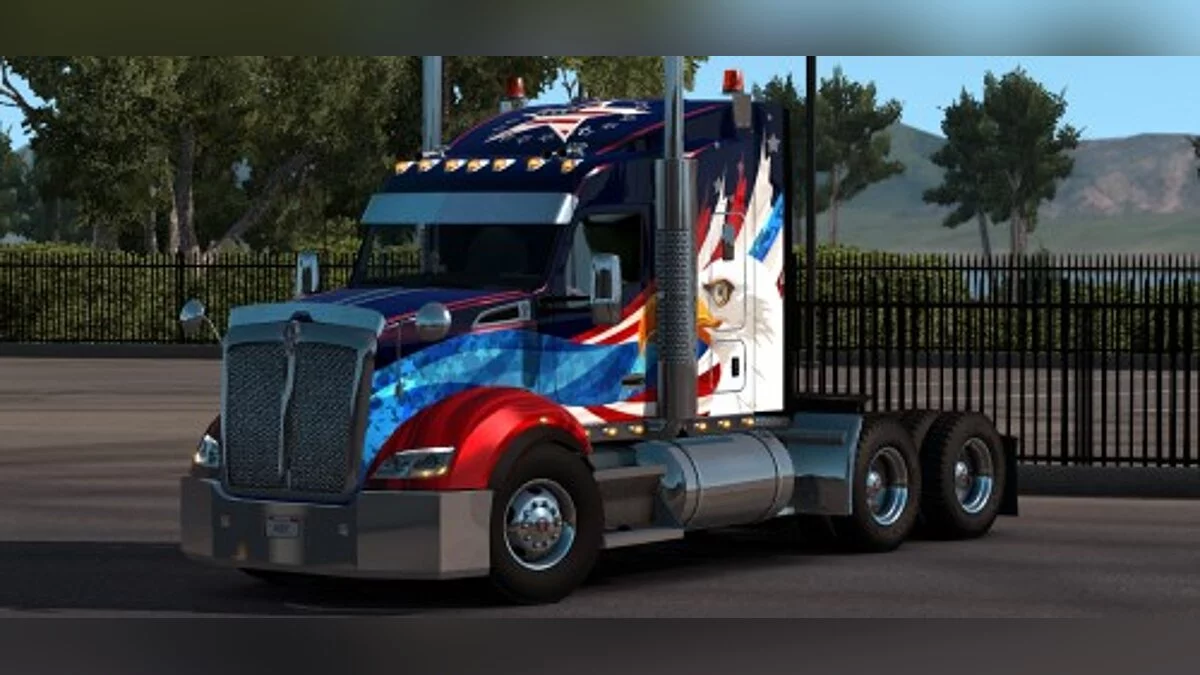 American Truck Simulator — Грузовик GTM Kenworth T610 (1.35.X) [UPD: 20.05.19]