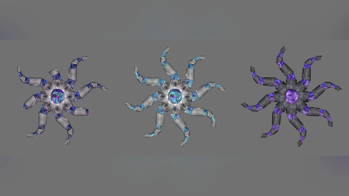 The Elder Scrolls 5: Skyrim — Новые камни душ (MultiLayer Parallax Soul Gems) [1.02]