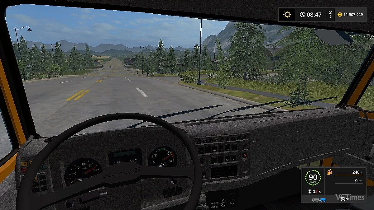 Farming Simulator 17 — Автомобиль КАМАЗ-65115 [1.0]