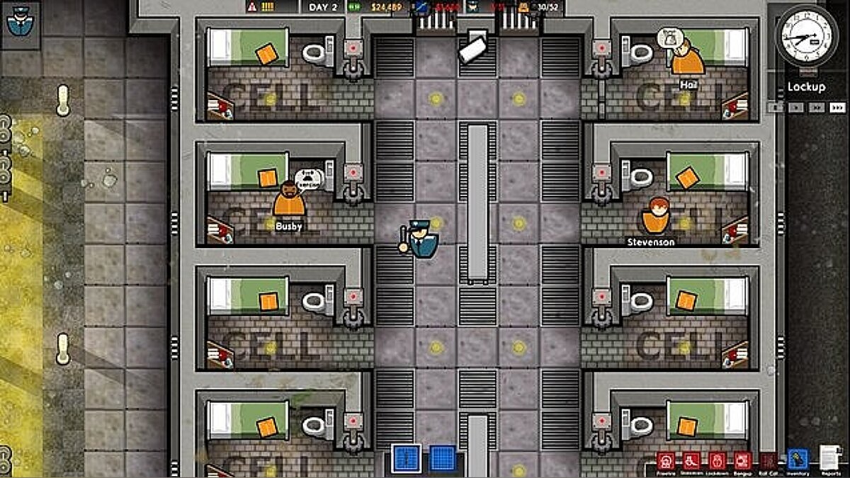 Prison Architect — Играть за сотрудников