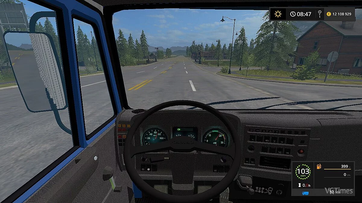 Farming Simulator 17 — КАМАЗ 65117 V2.1+прицеп 83053-4
