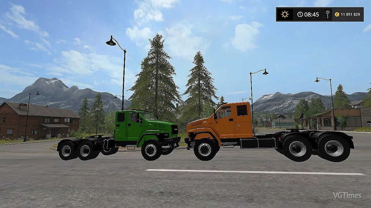 Farming Simulator 17 — УРАЛ NEXT T25.420 2018 V1.0