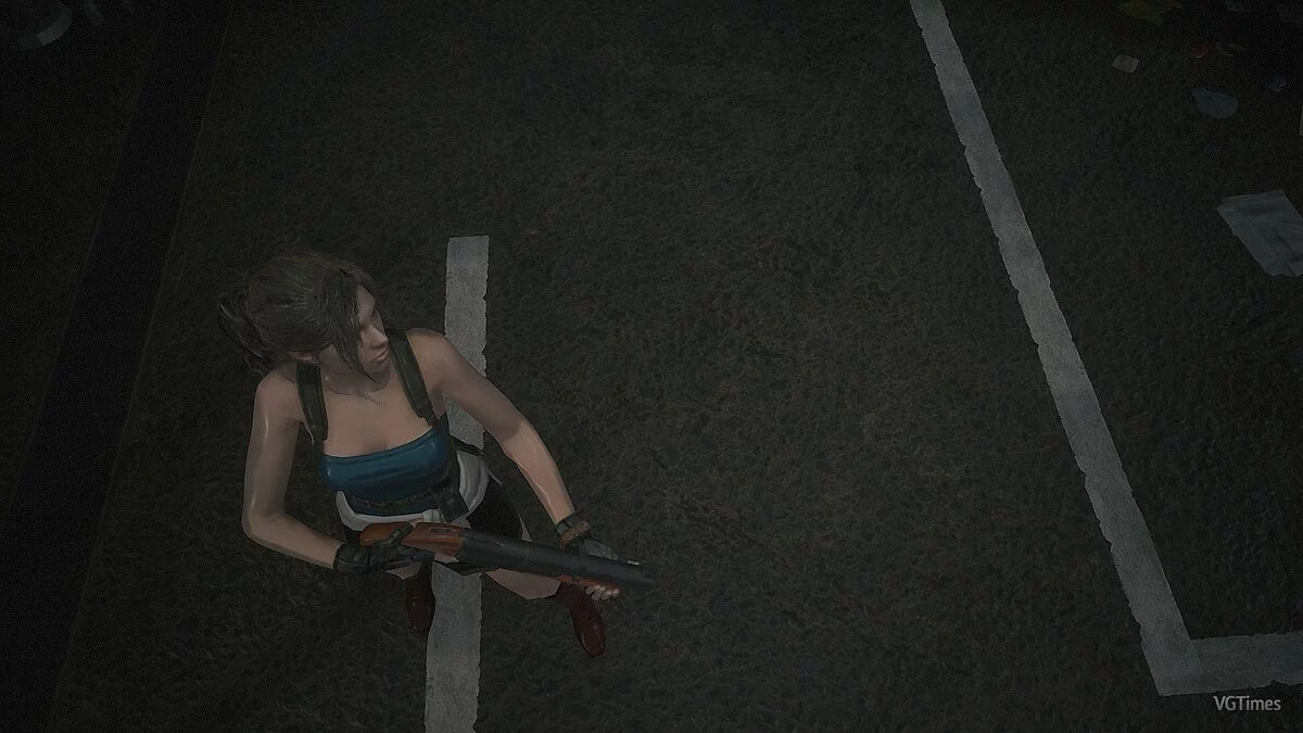 Resident Evil 2 — Jill из RE3 HD с хвостом